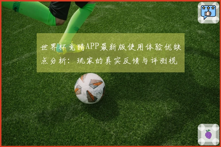 世界杯竞猜APP最新版使用体验优缺点分析：玩家的真实反馈与评测视角